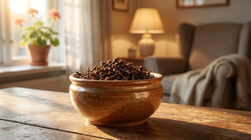una piccola quantità di chiodi di garofano in una ciotola protegge efficacemente tutta la casa dalle zanzare, offrendo una soluzione naturale e semplice.